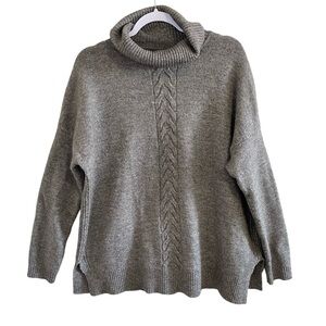 Denver Hayes - Taupe Oversized Rollneck Sweater - XL